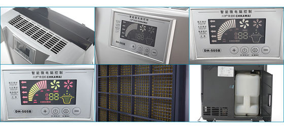 50L/D Removable Water Tank Dehumidifier for Indoor Air Dryer in Commercial/Basement